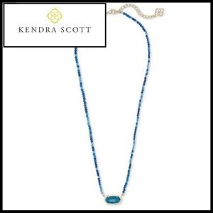 Kendra Scott Jewelry - Kendra Scott Elisa Beaded Pendant Necklace & Pouch Kendra Scott Jewelry - Kendra Scott Elisa Beaded Pendant Necklace & Pouch